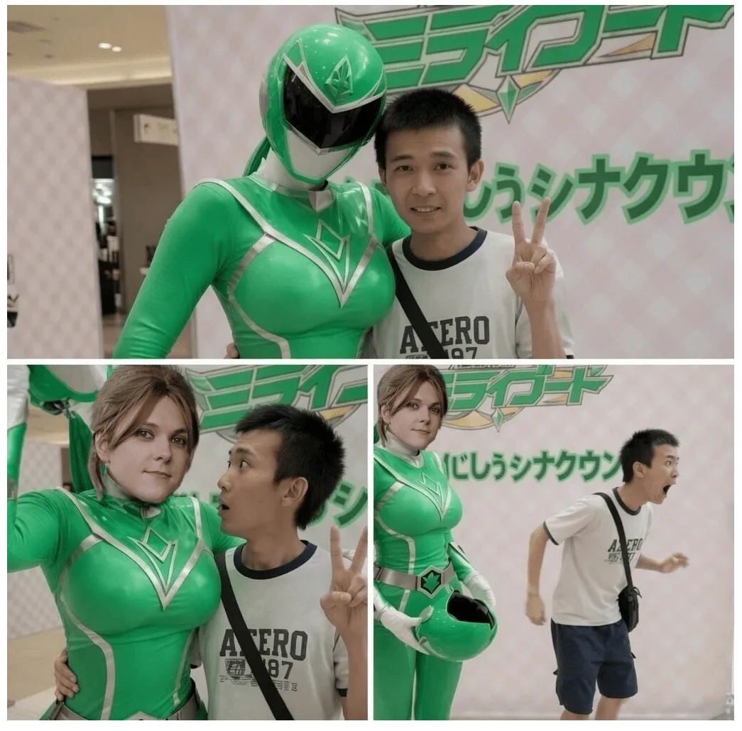 Зеленый Power Ranger с подвохом